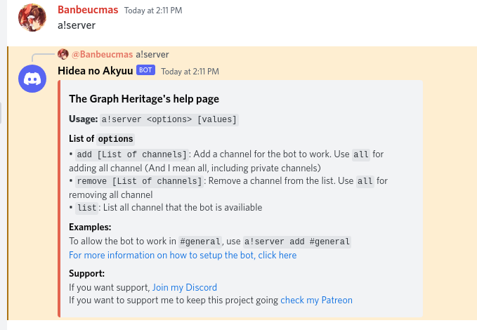 Official release of The Graph Heritage: Useful Discord Bot for searching Frequency Response Graphs